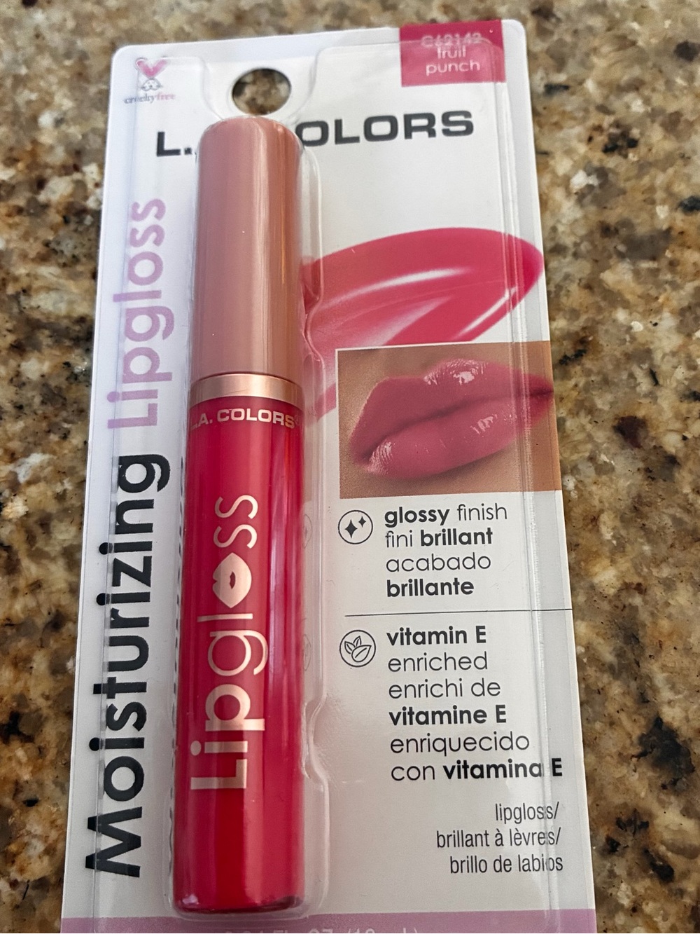 L.A. Colors Moisturizing Lipgloss - Fruit Punch Pink